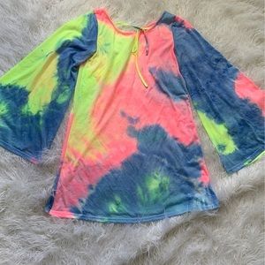 Tie Dye Dress SHEIN